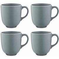Mason Cash Classic Collection Set Of 4 Grey Mugs 450Ml