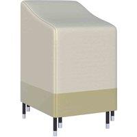 Outsunny Outdoor Stacked Chair Furniture Cover