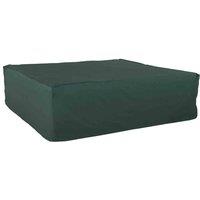 Outsunny Large Garden Set Square Cover Outdoor Furniture Waterproof Resist Fade, Green