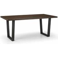 Julian Bowen Brooklyn Dining Table Dark Oak