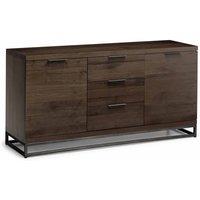 Julian Bowen Brooklyn Sideboard Dark Oak, Brown