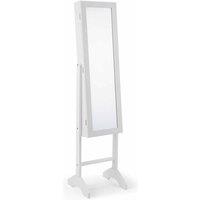 Julian Bowen Prima Jewellery Mirror, White