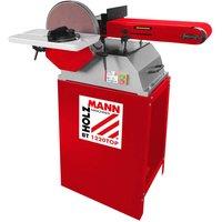 Holzmann Bt1220Top 750W 254Mm Belt And Disc Sander Inc. Floor Stand 230 V, Red