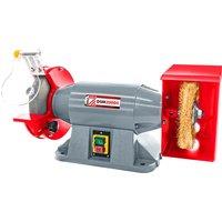 Holzmann DSM200DS 200Mm Professional Bench Grinder, Red