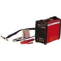 Holzmann Tisa200 200A Inverter Tig Welder Inc. Carry Case 230V, Red
