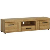 Furniture To Go Cortina 2 Door 1 Drawer Wide TV Cabinet In Grandson Oak Effect, Brown