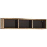 Furniture To Go Shetland Wide Wood Effect Wall Shelf, Brown