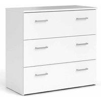 Indoor Furniture Group Space Chest Of 3 Drawers In White