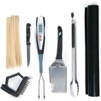 Norfolk Grills BBQ Starter Kit, Black