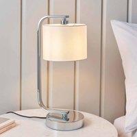 Ensora Lighting Devin Table Lamp, White