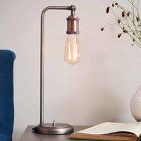 Ensora Lighting Mateo Table Lamp, Orange