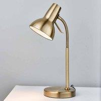 Ensora Lighting Milo Table Light Antique Brass, Gold