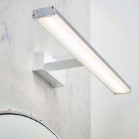 Ensora Lighting Miles Bathroom Over Mirror Wall Light, Silver