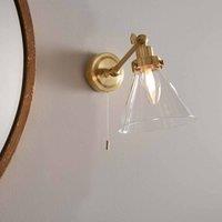 Ensora Lighting Finn Wall Light Gold, Gold
