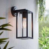 Ensora Lighting Sean Outdoor Wall Light, Black