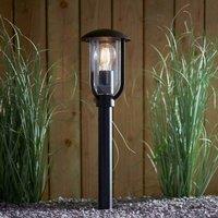Ensora Lighting Sutton Outdoor Post Light, Black
