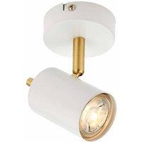 Ensora Lighting Tube Single Spot Light, White