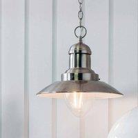 Ensora Lighting Cairo Pendant Ceiling Light, Silver