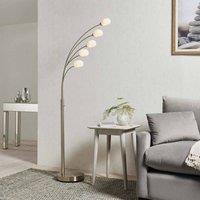 Ensora Lighting Oliver Spray Floor Lamp, Silver