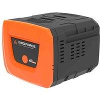 Yard Force 40V 2.5Ah Battery Suitable For All Products - Orange & Black, Orange