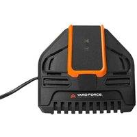 Yard Force 40V Charger Suitable For Lm G32 Lawnmower And Lt G30 Grass Trimmer - Orange & Black, Orange