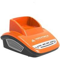 Yard Force 40V Charger Suitable For All Products In Gr40 Range - Orange & Black, Orange