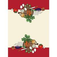 Highlands Homeware Harewood Highlands Country Kitchen Set Of 3 Tea Towels - Cotton, Multi
