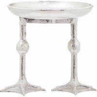 Interiors By Ph Duck Feet Plant Stand Silver Small, Silver