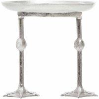 Interiors By Ph Duck Feet Plant Stand Silver Large, Silver