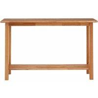 Interiors By Ph Console Table Rectangular Rubberwood, Brown