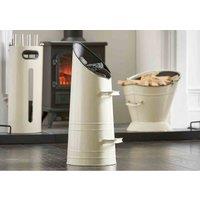 Harewood International Inglenook Cream Coal Skuttle Tapered Hod With Black Inner, Cream