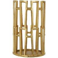 Interiors By Ph Candle Holder Gold Finish Large, Gold