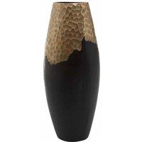 Interiors By Ph Small Aluminium Vase Black/Gold, Black