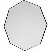 Crossland Grove Thorpe Octagon Black Wall Mirror - 800 X 800mm, Black