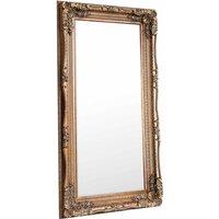 Crossland Grove Carved Regency Gold Leaner Mirror - 1755 X 895Mm, Gold
