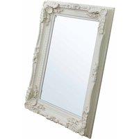 Crossland Grove Carved Regency Cream Wall Mirror - 1190 X 890Mm, Cream