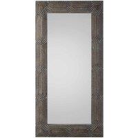 Crossland Grove Byfleet Wooden Leaner Mirror - 900 X 35 X 1800Mm, Brown