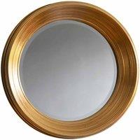 Crossland Grove Shoreham Gold Round Wall Mirror - 650 X 650Mm, Gold