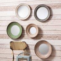 Crossland Grove Purely Set Of 5 Scattered Wall Mirrors - Multicoloured, Multi