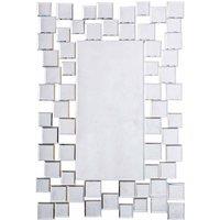 Crossland Grove Southall Silver Wall Mirror - 600 X 20 X 890Mm, Silver