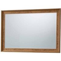Crossland Grove Reigate Oak Effect Rectangle Mirror 73x104cm, Brown