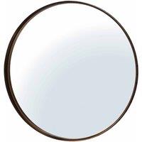 Crossland Grove Newpound Bronze Wall Mirror - 830mm, Brown