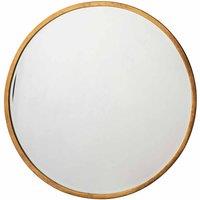 Crossland Grove Biggins Round Antique Gold Wall Mirror - 800 X 800mm, Gold