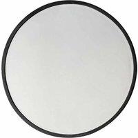 Crossland Grove Biggins Round Black Wall Mirror - 600 x 600mm, Black