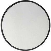 Crossland Grove Biggins Round Black Wall Mirror - 800 x 800mm, Black