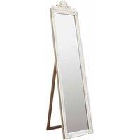 Crossland Grove Detling Wood Cheval Mirror White - 1790 X 455mm, White