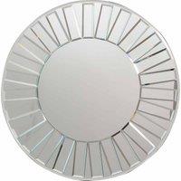 Crossland Grove Fitzrovia Round Wall Mirror - 610mm, Silver