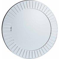 Crossland Grove Fitzrovia Round Wall Mirror - 900mm, Silver