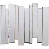 Crossland Grove Lancaster Wall Mirror - 800 x 25 x 700mm, Silver