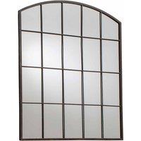 Crossland Grove Heathbrook Wall Mirror - 910 x 760mm, Black
